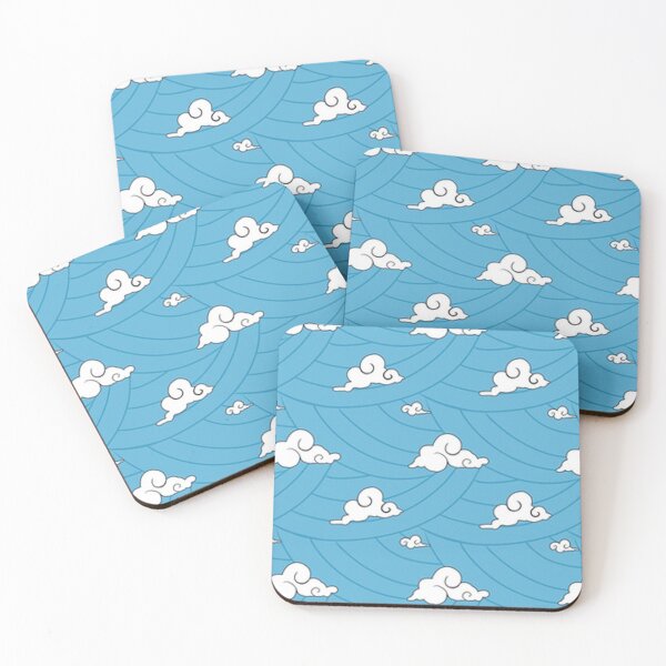 Tanjiro Final Selection Kimono pattern Demon Slayer Coasters (Set of 4)
