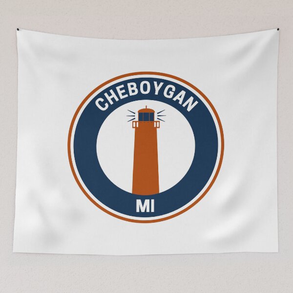 Item preview, Vintage Cheboygan Michigan designed and sold by fearcity.