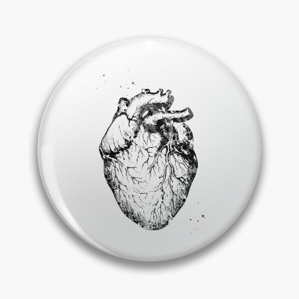 Heart Anatomy Pin
