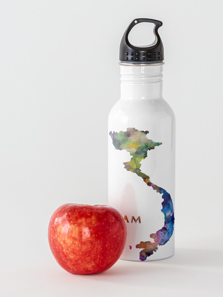 "Vietnam" Water Bottle for Sale by MonnPrint Redbubble