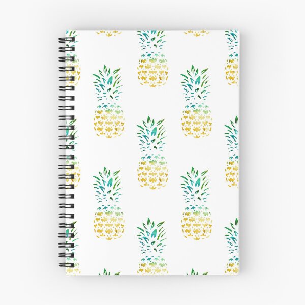 Item preview, Ilustración colorida de piña designed and sold by puddleandink.