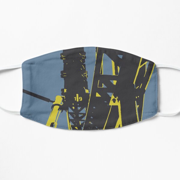 Steel Coaster Ride Flat Mask