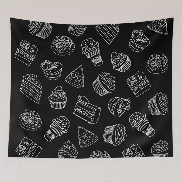 Item preview, Dessert, Dessert, Dessert - Black Background designed and sold by theblueofmyeye.