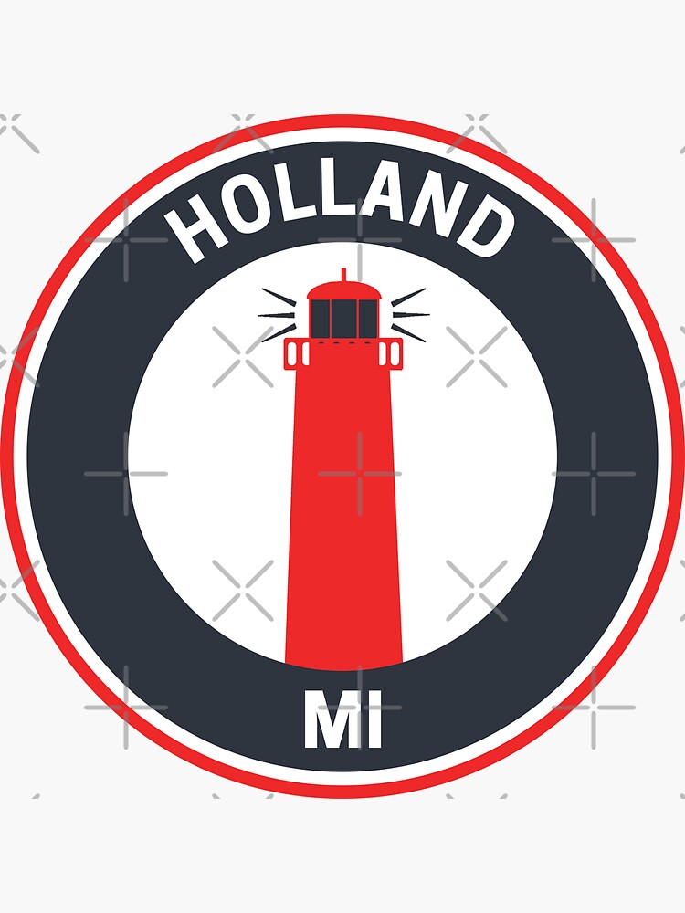 "Vintage Holland Michigan" Sticker for Sale by fearcity Redbubble