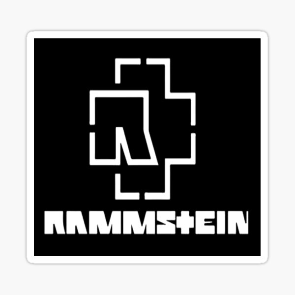 logo de musique métal ram Sticker