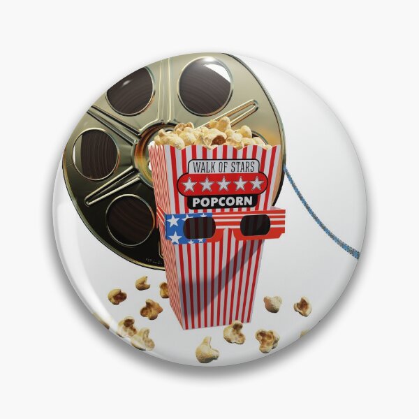 Item preview, 3D Movie Reel and Buttered Popcorn  designed and sold by PopAlien.