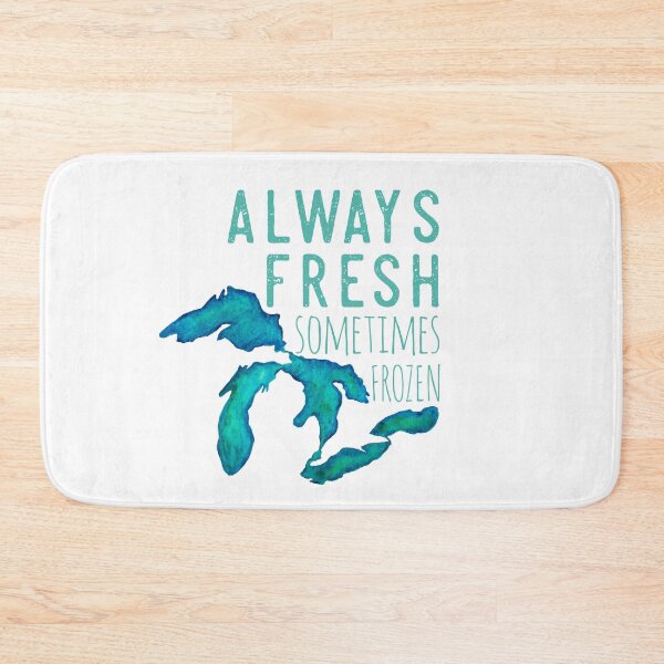 Item preview, Great Lakes Always Fresh, Sometimes Frozen designed and sold by GreatLakesLocal.