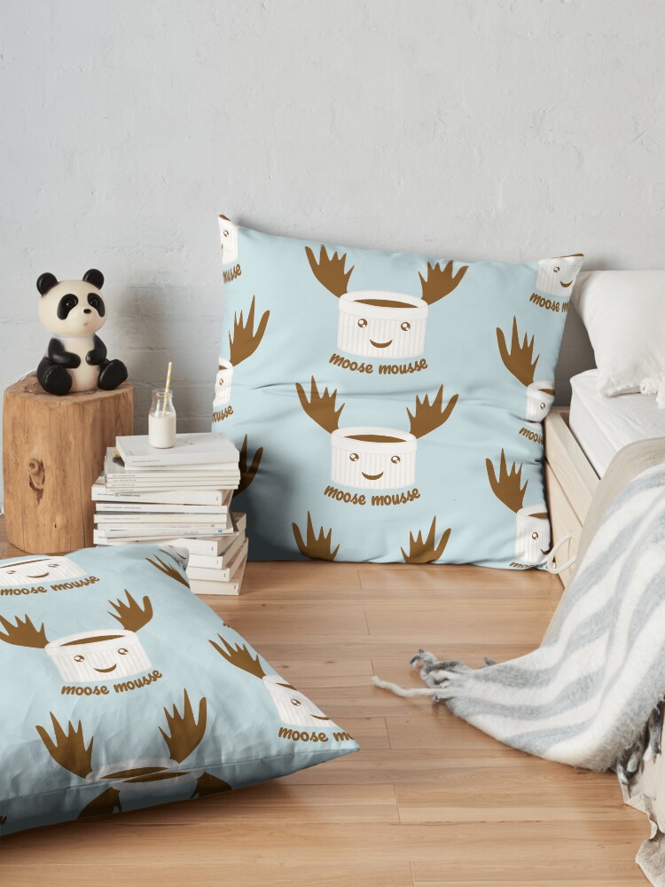 Alternate view of Moose Mousse Floor Pillow