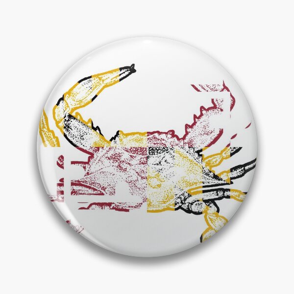 Item preview, Maryland Flag Blue Crab designed and sold by Elizabeth Weglein.