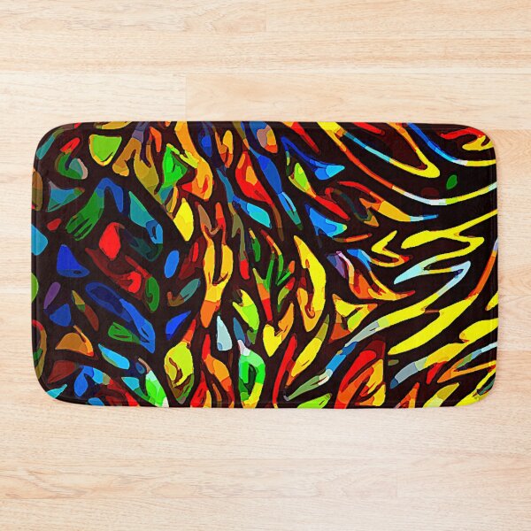Item preview, Vibrant Colors Abstract Jungle Design designed and sold by Jlsales.
