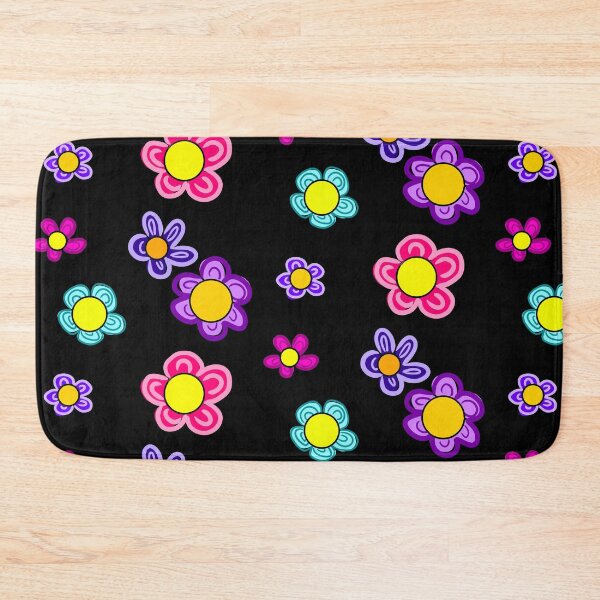 Item preview, retro flower pattern designed and sold by hannahg1025.