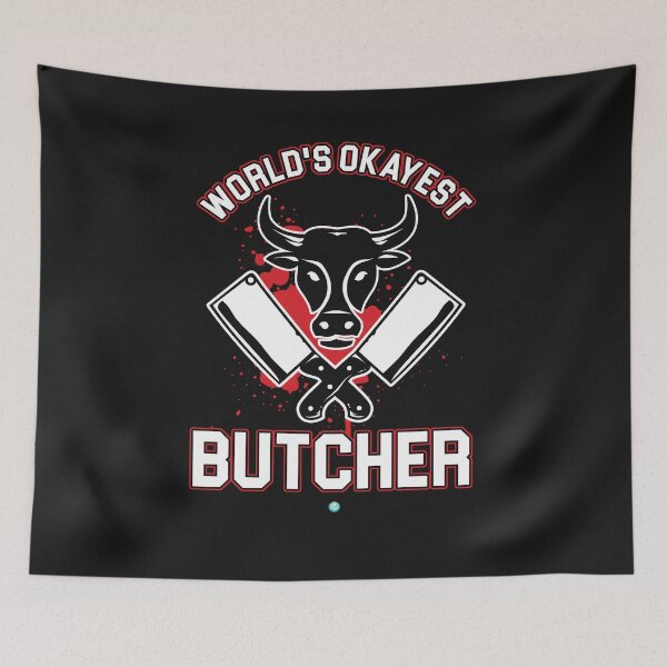 Item preview, Worlds Okayst Butcher - Funny Meat Lover Butcher Gift designed and sold by woormle.