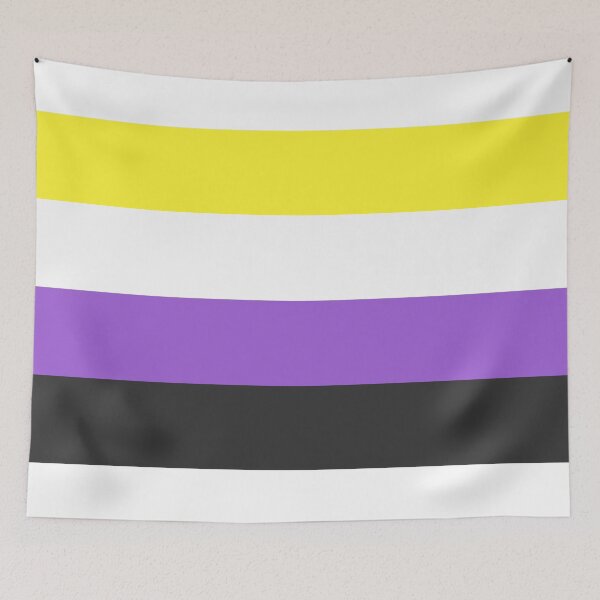 Item preview, Nonbinary Pride Flag designed and sold by GillyTheGhillie.