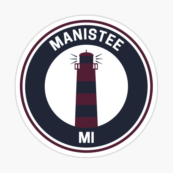 Vista previa del artículo con la obra «Vintage manistee michigan», diseñado y vendido por fearcity.