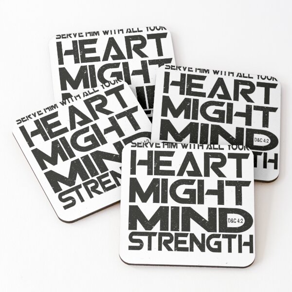 Item preview, Mormon - Heart Might Mind and Strength designed and sold by AJCdotcom.