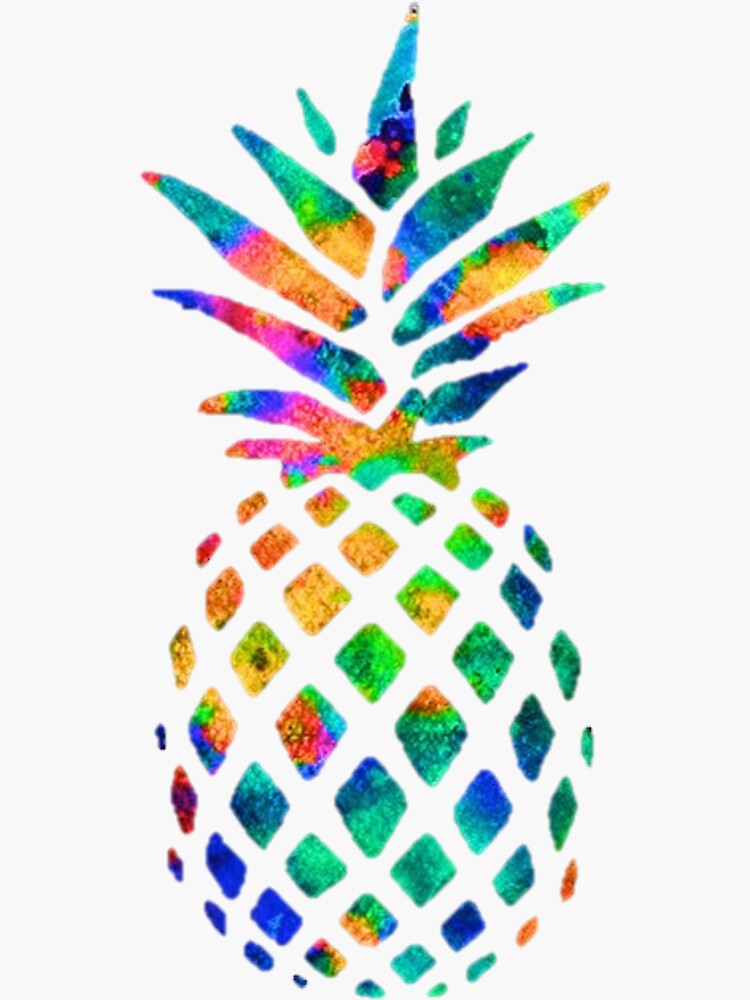 Rainbow Pineapple by erinaugusta