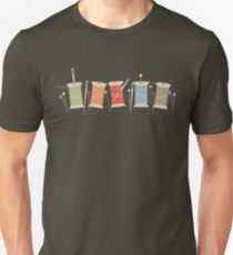 Colorful spools of thread pins needles sewing Unisex T-Shirt