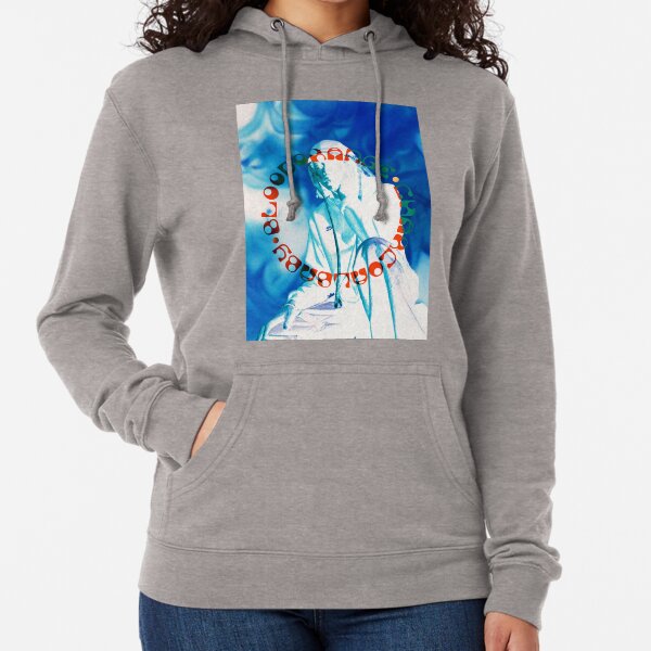 BLOOD ORANGE CHARCOAL BABY Lightweight Hoodie