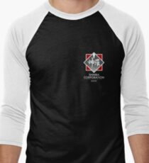 Shinra Corporation - Pocket Print Men's Baseball ¾ T-Shirt