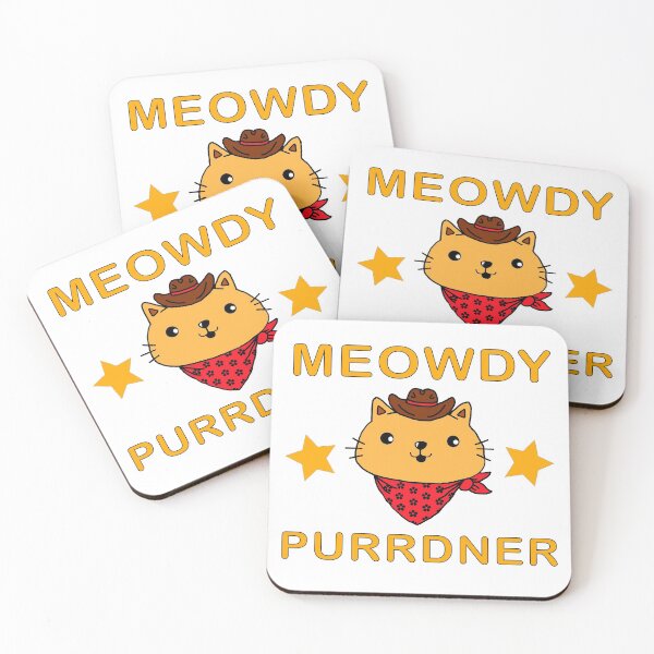Item preview, Meowdy Purrdner designed and sold by amr3.
