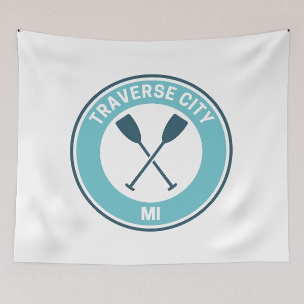 Item preview, Vintage Traverse City Michigan designed and sold by fearcity.