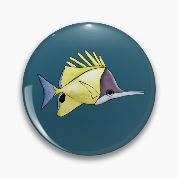Item preview, Yellow Longnose butterflyfish - By Gengerelle designed and sold by Gengerelle.