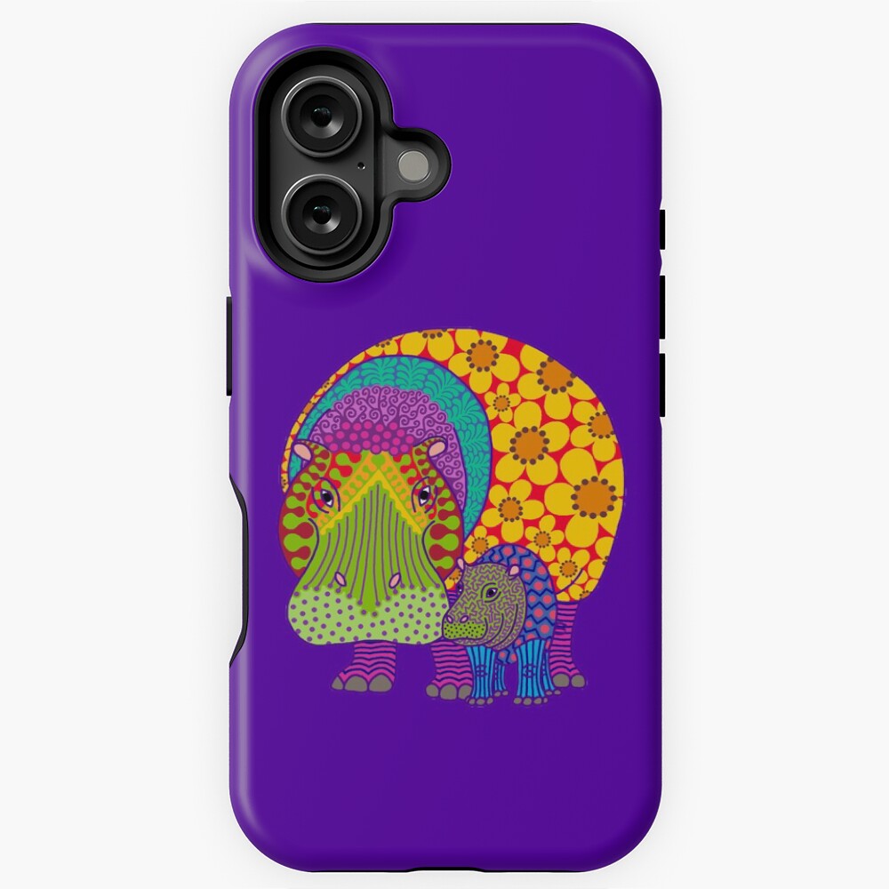 Aperçu de l'œuvre Coque antichoc Magsafe pour iPhone créée et vendue par Hippopottermiss.