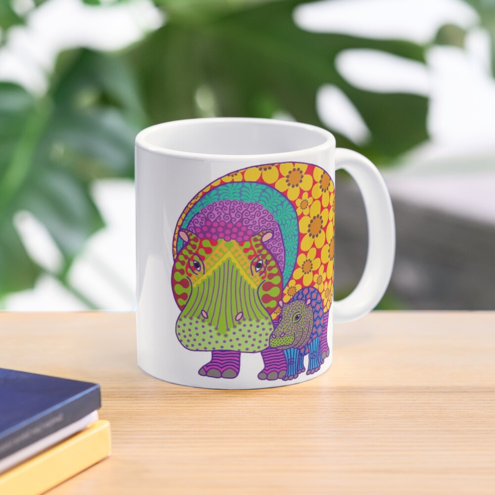 Aperçu de l'œuvre Mug classique créée et vendue par Hippopottermiss.