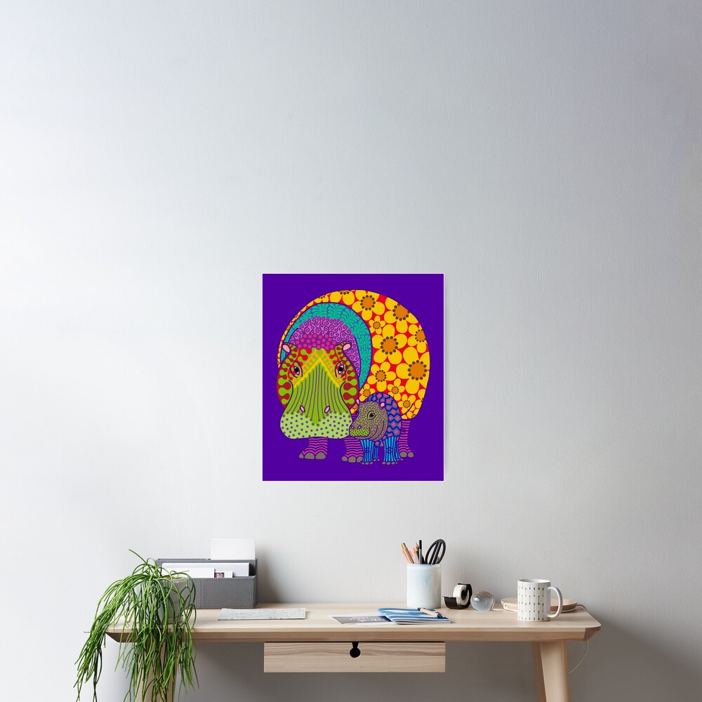 Aperçu de l'œuvre Poster créée et vendue par Hippopottermiss.