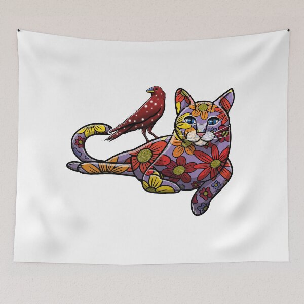 Item preview, Cat and Crow designed and sold by Neonyx2020.