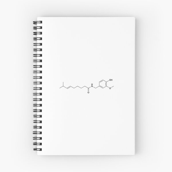 Item preview, Capsaicin Structural Formula designed and sold by GillyTheGhillie.
