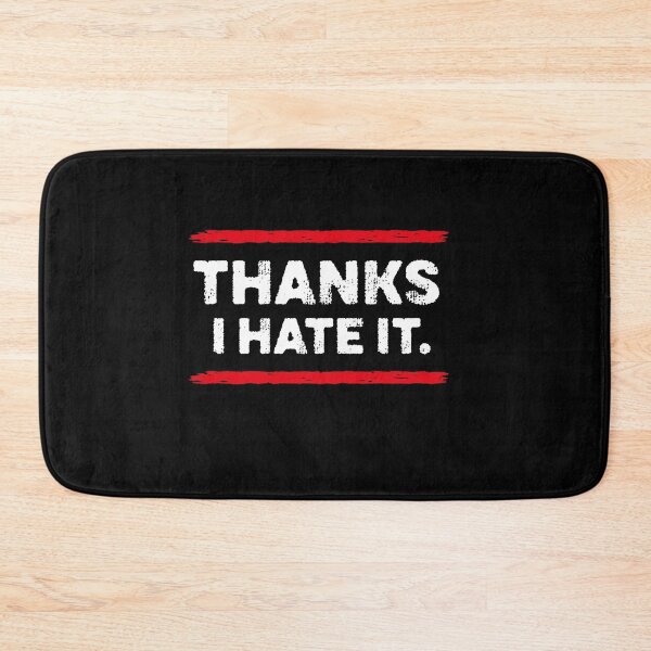 Item preview, Thanks, I hate it. - 80S HIPHOP RAP STYLE designed and sold by graphicmeyou.