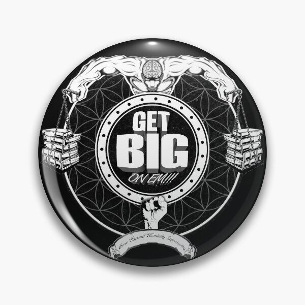 Item preview, Get Big On 'Em!!! - BLACK designed and sold by GetBigOnEm.