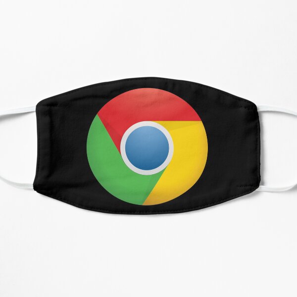 Google Chrome Current Logo Flat Mask