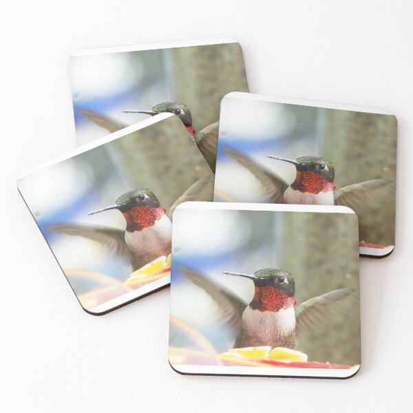 Item preview, Male Ruby-throated Hummingbird designed and sold by Debbie Center.