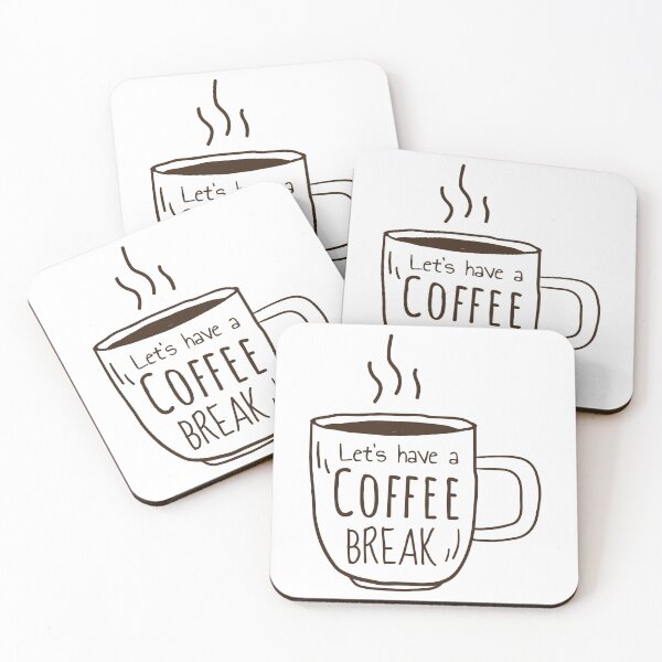 Item preview, Let's have a coffee break designed and sold by Georgia Elroy.