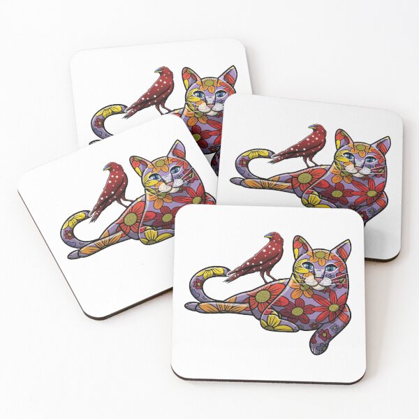 Item preview, Cat and Crow designed and sold by Neonyx2020.