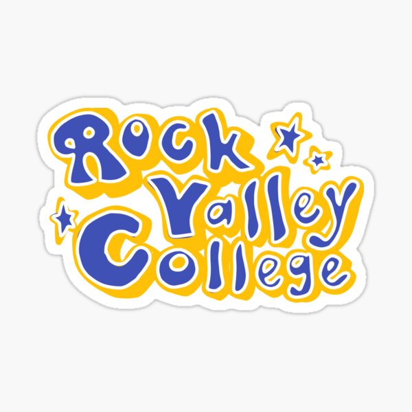  Rock Valley College Sticker By Annabellebrame Redbubble