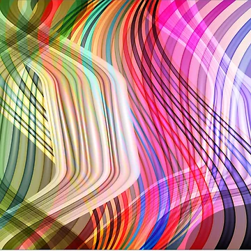 Artwork thumbnail, Intersecting Rainbows by Ruffmouse