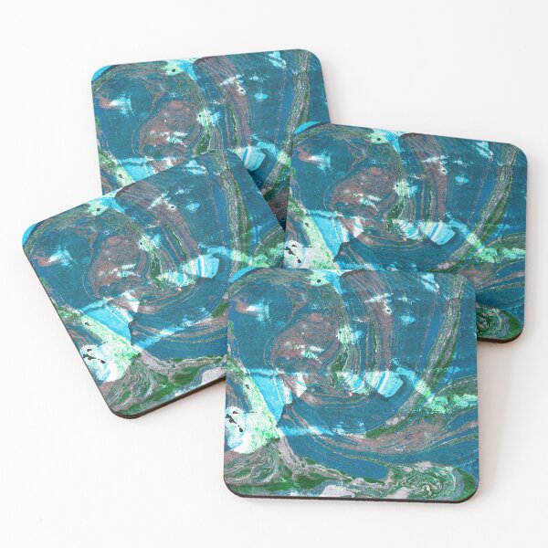 Item preview, Marble - Blue And Green designed and sold by BohemianAtlas.