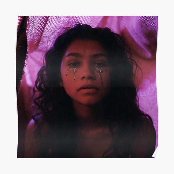 Glittery Rue Poster