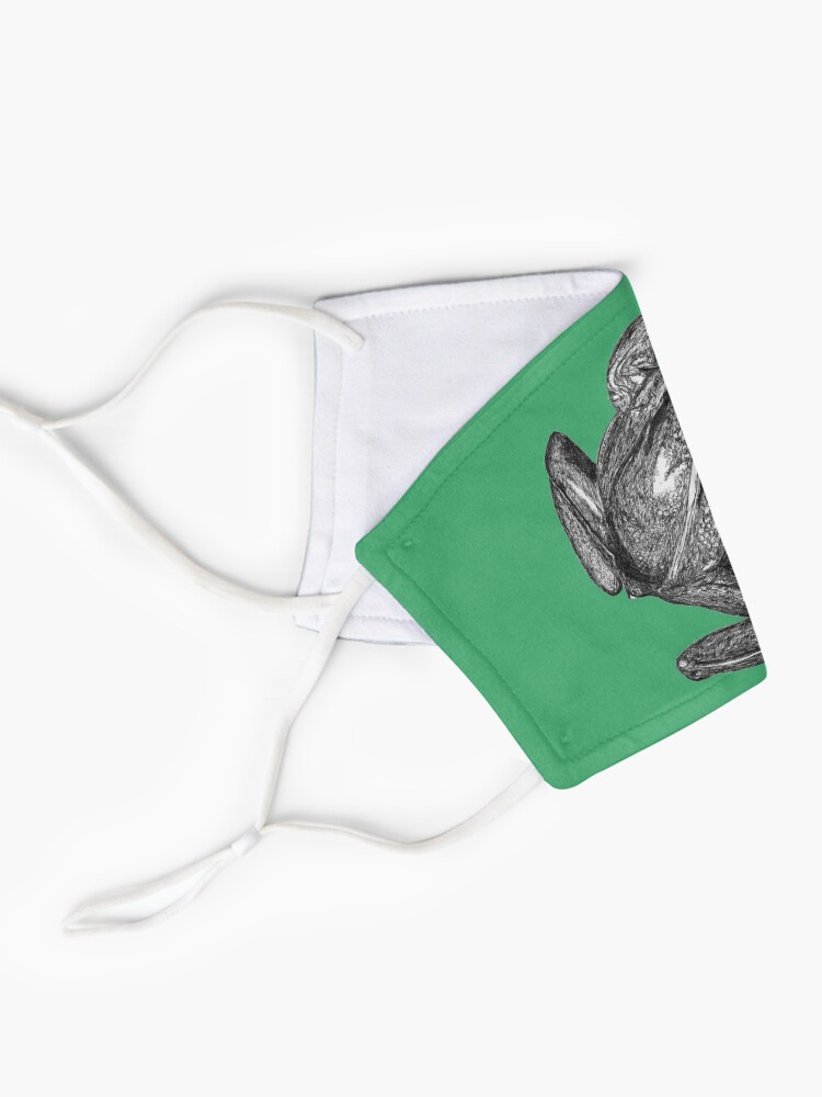 Alternate view of Vonny the Frog Mask