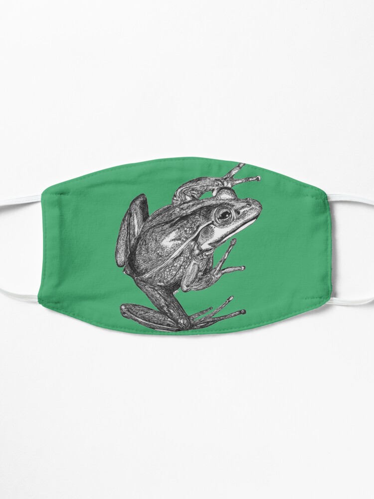 Alternate view of Vonny the Frog Mask