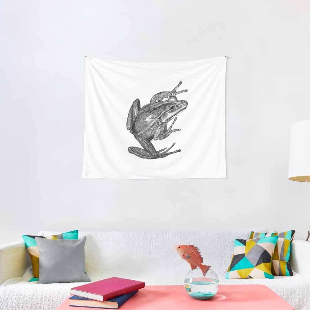 Vonny the Frog Tapestry