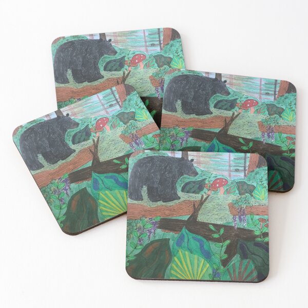Item preview, Bear in the Woods designed and sold by ShelbyGrace-Art.