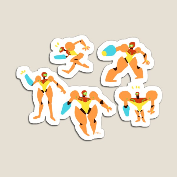 Toon Samus Magnet