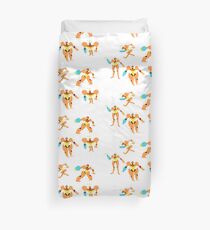 Toon Samus Duvet Cover