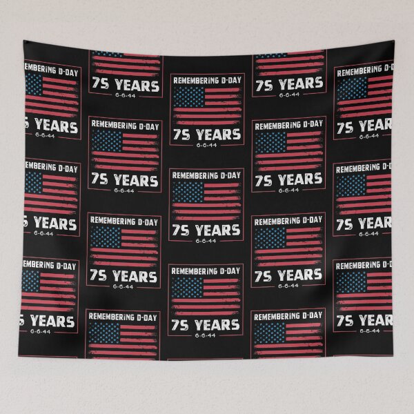 Item preview, D-Day 75th Anniversary June 6th, 1944 WWII Memorial designed and sold by DiogoCalheiros.