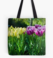 Purple and White Tulips @ Keukenhof Tote Bag