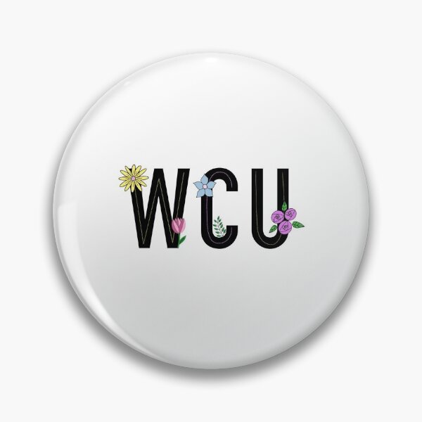 Item preview, WCU West Chester University Floral Letters designed and sold by marlyhartranft.
